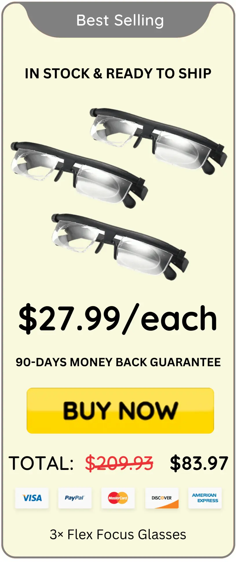 Flex Focus Glasses offer price 